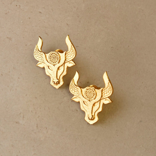 Bull Headed Earrings